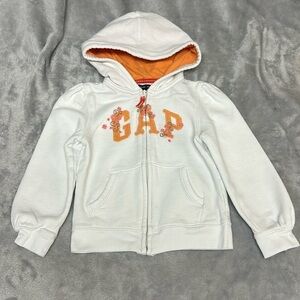 GAP - full zip hoodie. Size  5